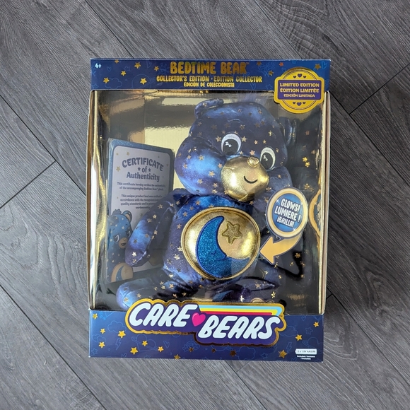 Bedtime Bear Limited Edition Carebear - Picture 1 of 3
